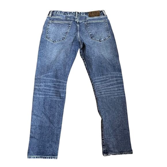 Todd Snyder Slim Fit Men’s Jeans 32 x 30 Whiskered Western Ranch Core Comfort - Picture 4 of 6